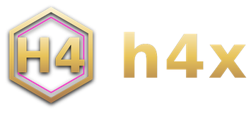 h4x logo
